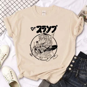 Arale T-shirt female designer Japanese women's casual loose fitting T-shirt girl designer Harajuku clothing