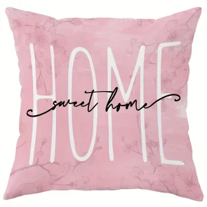 Cherry Blossom Joy pillow cover: embrace spring, pray for home, sofa and chair cushion cover, bedroom room decoration