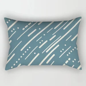 Nordic sweet home light blue geometric pillowcase decorative sofa cushion cover pillowcase