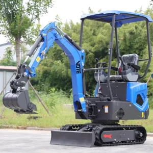 Mini Excavators 1 ton excavator Small Digger Multifunctional with Easy Operation for Farm & Orchard CE/EPA/Euro 5 customized