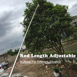 Hand Pressure Retractable 2.2/3.2m Spraying Rod Outdoor Garden Pesticide Spray Tree Watering Can Accessories Stainless Steel Rod