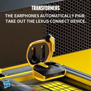 Transformers TF-T06 Bluetooth 5.3 Headset Dual Mode Noise Reduction Earphone for Video Game HIFI Earbuds Stable Connection