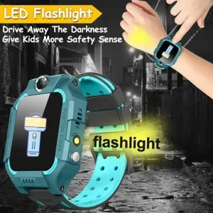 Lenovo New Kids Smart Watch SOS GPS Antil-lost With Sim Card Ip67 Waterproof Remote Photo Kids Gift For IOS Android Children