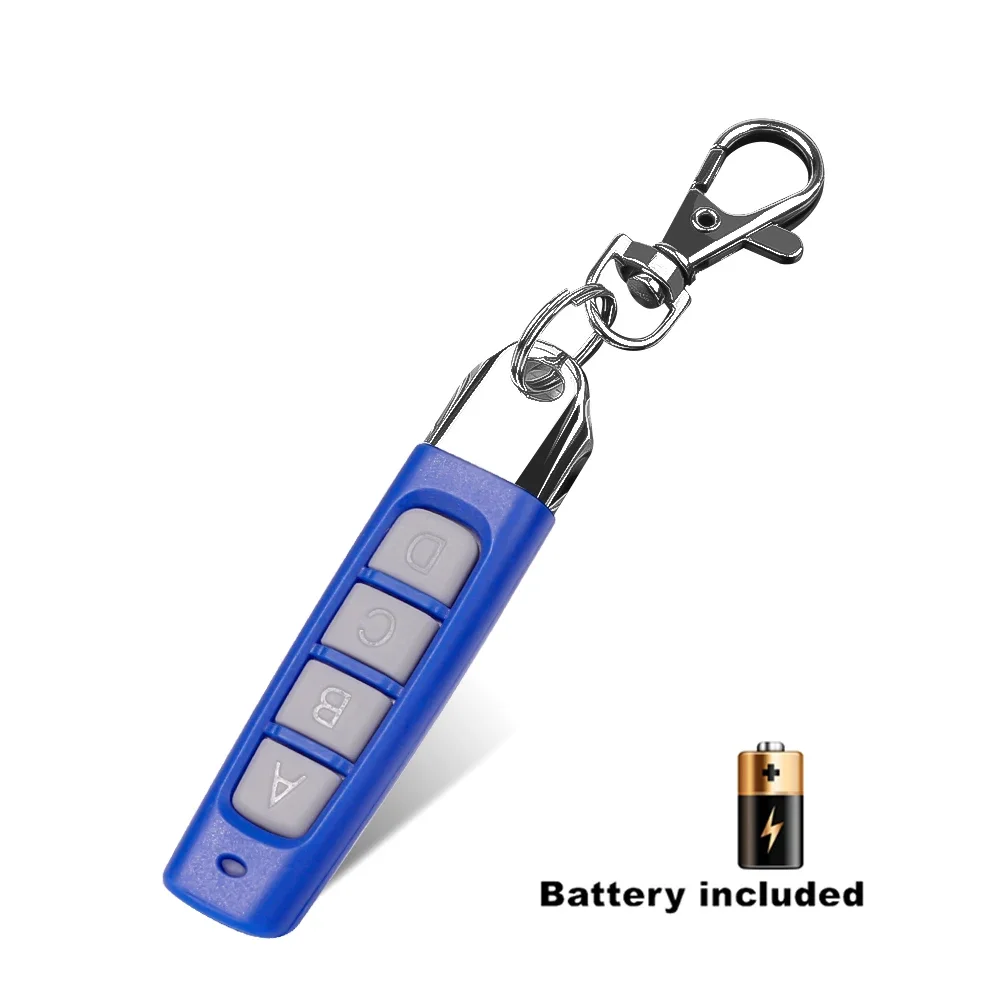 433MHz Copy Remote Control RF 4 Channe Transmitter KeyChain Garage Door Electric Gate Opener Duplicator Cloning Code Controller - الصورة 8
