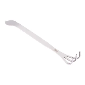 Stainless Steel Root Rake 3-Prong Loosen Soil Tool Handheld Bonsai Potted Plants Rustproof Rake Home Gardening Tool