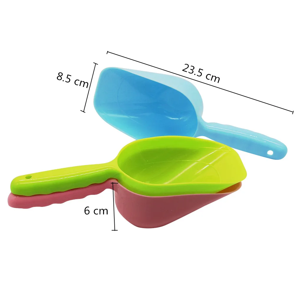 Home Gardening Tools Scoop Multi-function Soil Plastic Shovel Spoons Digging Tool Cultivatio Children's Succulent Soil Shovel - الصورة 2