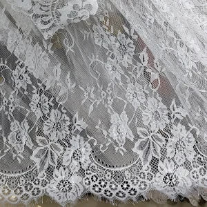 Black/White Embroidered Lace Rectangular Tablecloth Elegant Birthday Vintage Tulle Floral Table Decoration Bridal Mesh Fabric