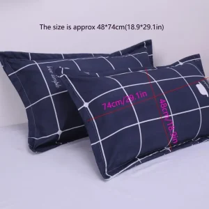 1Pcs Simple 48*74CM 3D Printed Pillowcase Creative Geometric Envelope Pillow Case Home Decoration Pillow Cover