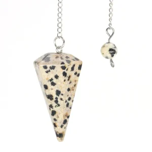 Natural Crystal Pendulums for Divination Dowsing Amethyst Pink Quartz Pendulum Reiki Healing Gem Stone Pendant Pendulos