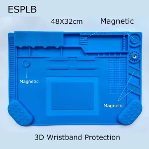 ESPLB Insulation Repair Pad Heat-Resistant Silicon Soldering Station Kinds Of Mat Work Pad Desk Platform BGA Soldering Station