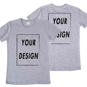 Bestseller Custom T-Shirt: Design Your Own Front & Back | Premium Unisex Tee for Couples, Teams & Events