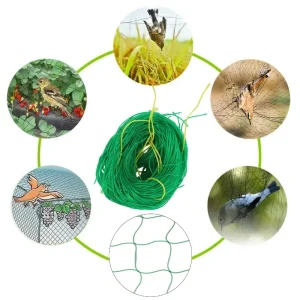 Garden Plant Climbing Nets Heavy-Duty Polyester Grow Net Square Grid Garden Trellis Meshs Vine Grow Brackets Home Garden Tools