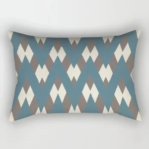Nordic sweet home light blue geometric pillowcase decorative sofa cushion cover pillowcase