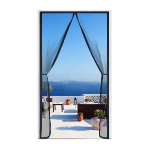 Magnetic Door Screen Insect Mosquito Net Curtain Black Fly Insect Auto Closing Invisible Mesh For Kitchen indoor living room