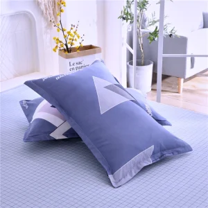 Simple plaid geometric pattern envelope rectangular pillowcases 2PCS 48x74cm pillow Cover for bedroom adult pillow case for bed