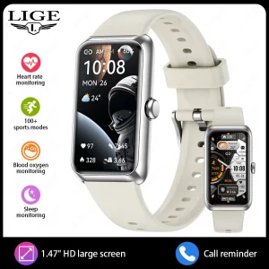 2026 Fitness Tracker Watches for Women Men with Heart Rate Monitor Sleep Tracker IP68 Waterproof Pedometer 1.47" Smart Watch Man