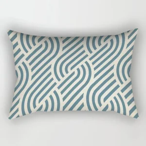 Nordic sweet home light blue geometric pillowcase decorative sofa cushion cover pillowcase