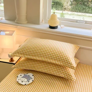 2pcs Pillowcase Printed Pillow Cover 48x74cm Pillowslip Rectangle Cushion Cover Home Bed Pillow Case Kissenbezug