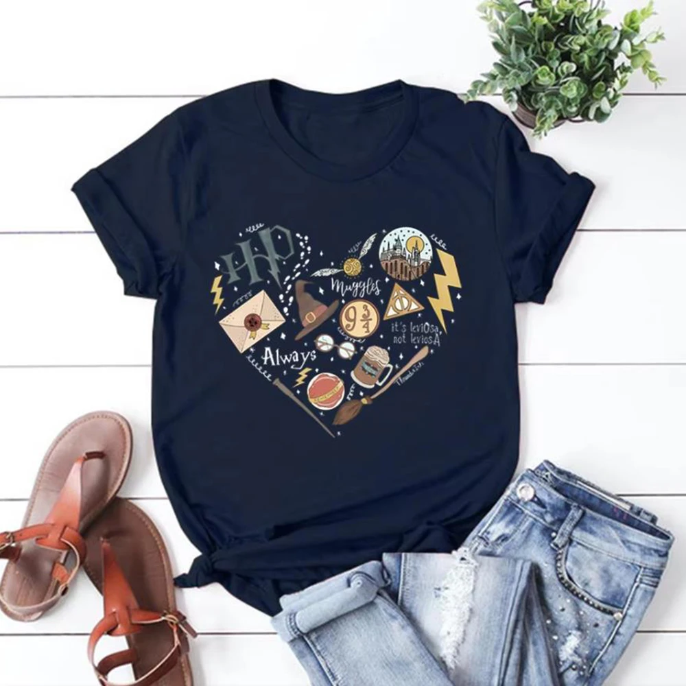 HP Magic Movie Inspired Shirt Wizard School Home Castle T-Shirt 9 3/4 Always Wizarding World Tees Matching Universal Trip Tshirt - Image 8