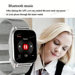2026 Women Smart Watch Fitness Clock Sports Heart Monitor Smartwatch Bluetooth Call Music Playback 1.83'' Surprise Gift Watches