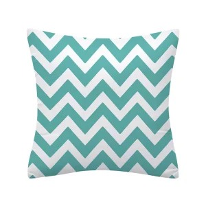 Geometry Cushion Cover 45x45 Polyester Pillowcase Decorative Sofa Cushions Pillowcover Home Decor Black Yellow Blue Pillow Cases