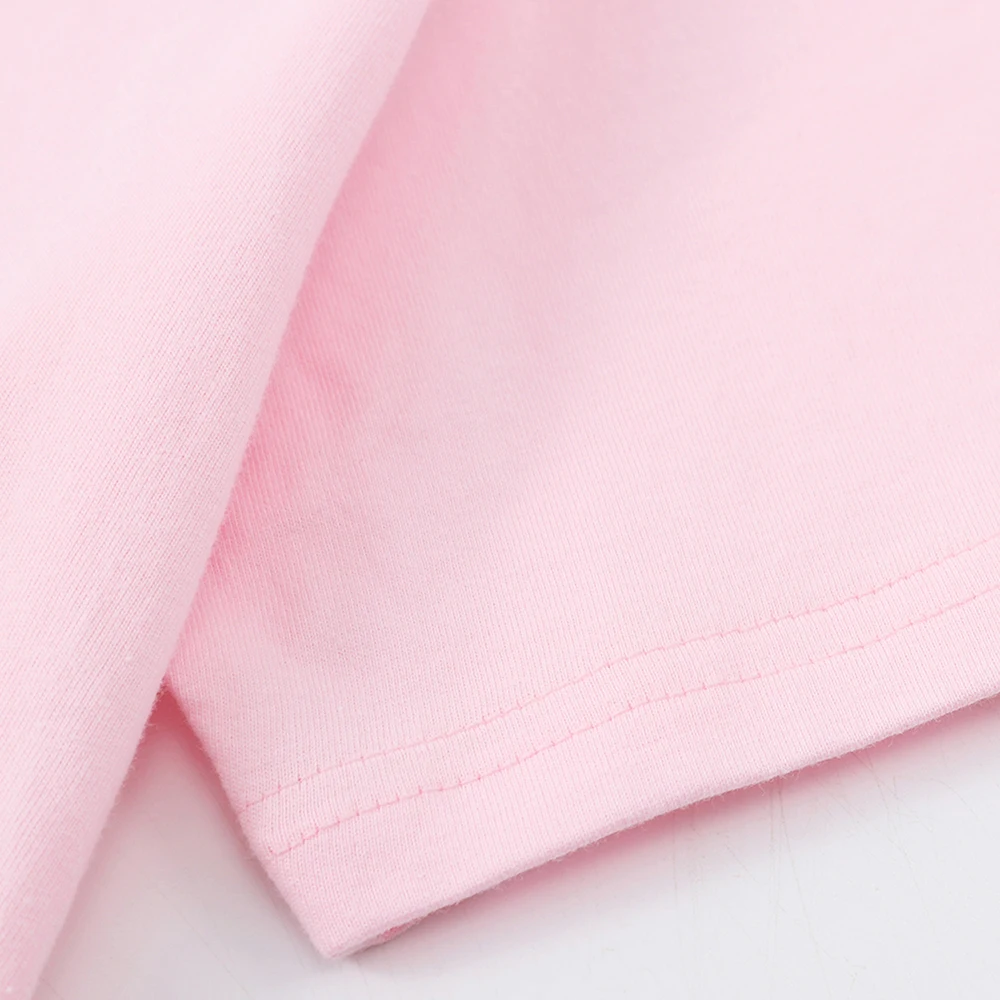 Y2K Woman 100% Cotton T Shirts Solid Color Casual T-Shirt O-Neck Summer Tops For Women Fashion Oversized Female Sportswear - Image 4