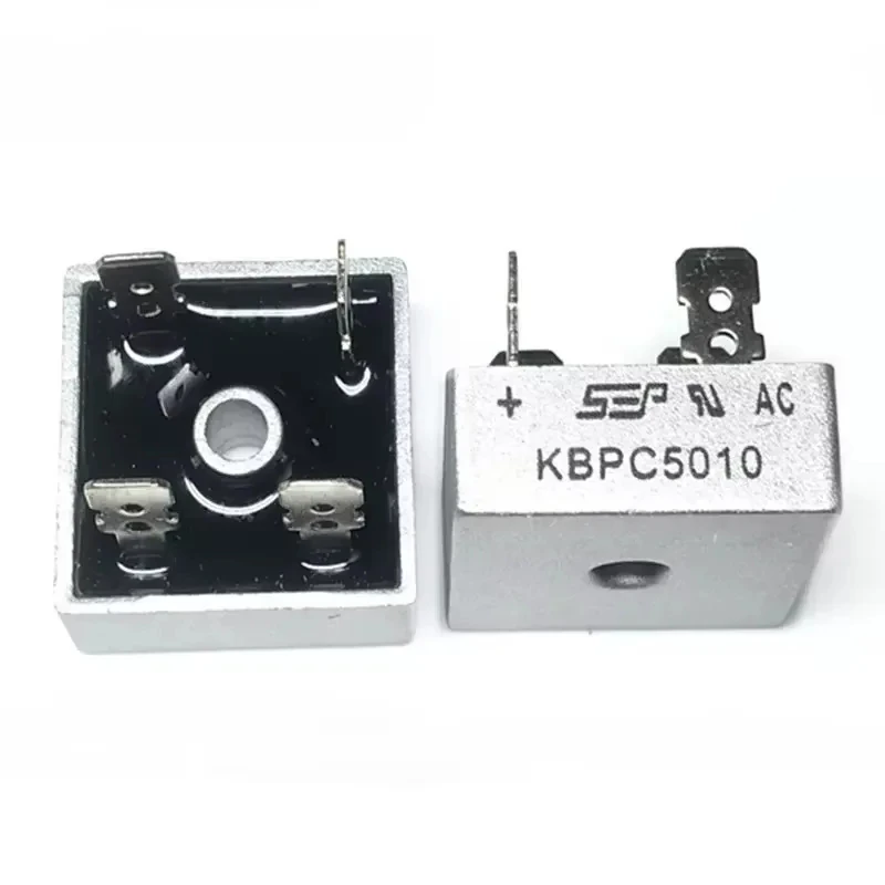 5/10PCS KBPC5010 Diode Bridge KBPC5010 50A 1000V Diode Bridges Rectifier KBPC 5010 Power Rectifier Electronic Componentes Diode - Image 2