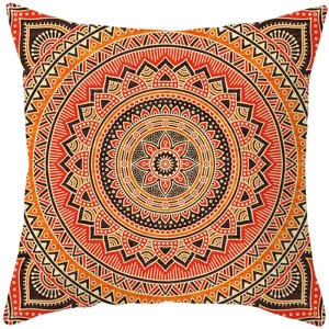 Mandala Print Square Pillowcase Home Decor Car Sofa Cushion Cover