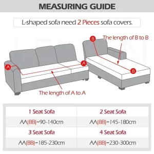 Velvet Sofa Cover Thick Elastic 1/2/3/4 Seater Sofa Cover for Living Room Velvet Plush L Shaped Corner Sofa Cover