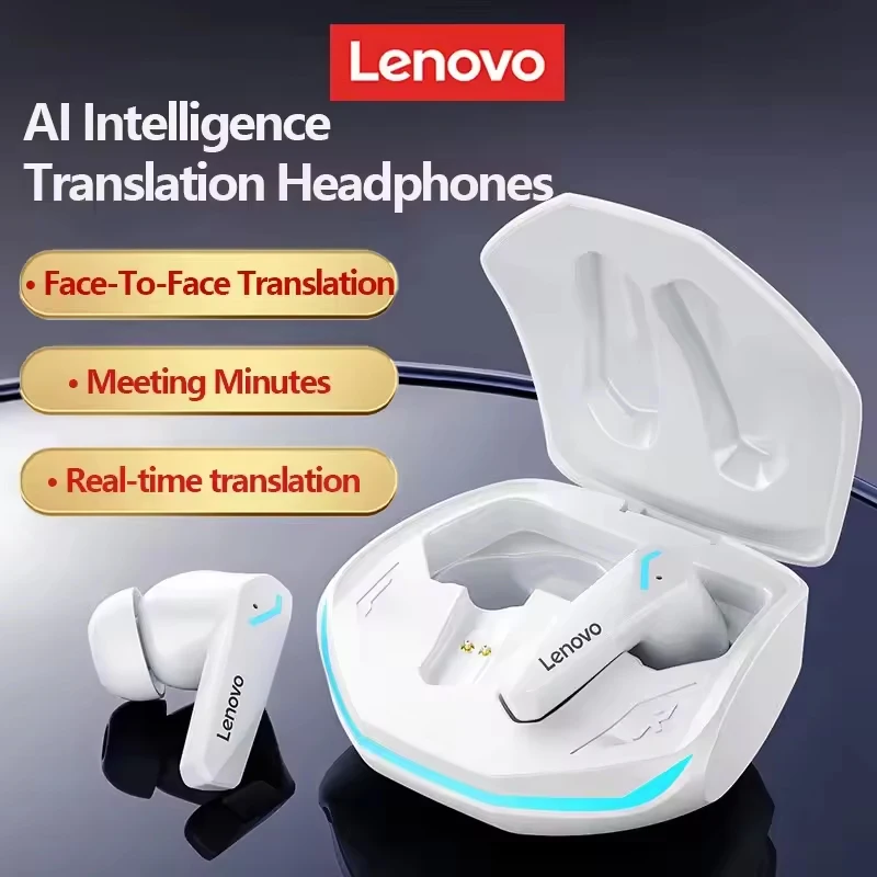 Lenovo Bluetooth Wireless Headphones Built In Microphone USB Type C Charging Port Noise Isolating Comfortable Over Ear Headset C - Image 8