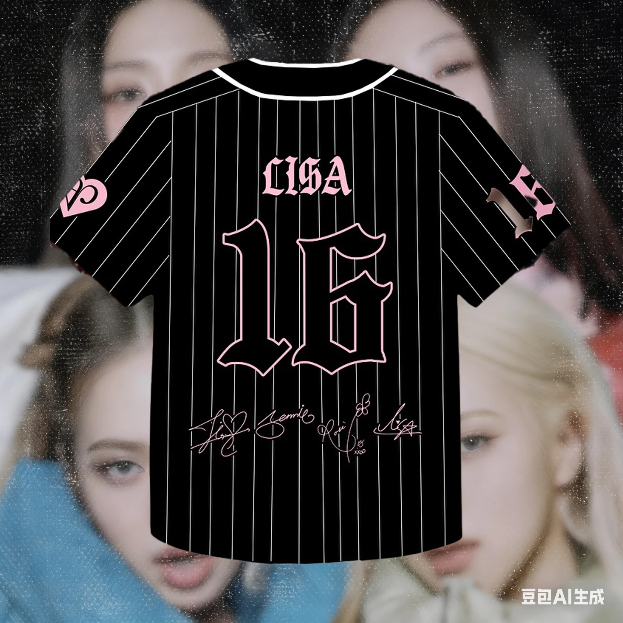 Y2K New Korean Girl Group Letter Printed Fan T-Shirt Concert Shirt Ins Fashion Trend Oversized Women's Casual Comfortable Top - Image 4