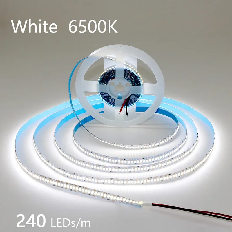 24V 12V LED Strip 2835 120LEDs/m Home Lamp Strip Pink Red Ice Blue Green Golden Yellow Orange Flexible Waterproof Soft Lamp Bar - الصورة 27