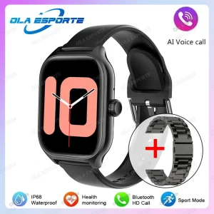 2025 New Smart Watch Women Men Android IOS Phone Bluetooth Call Blood Oxygen Blood Pressure Monitor smartwatch For Android IOS