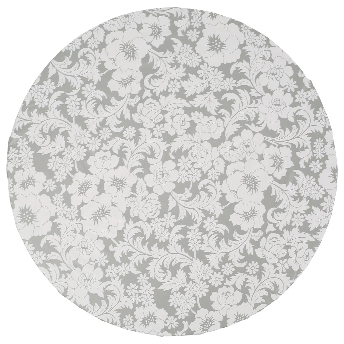 Round Tablecloth PVC Waterproof Oil-Proof Elastic Edged Party Wedding Table Cloth Home Decor Kitchen Table Protection Cover - الصورة 8