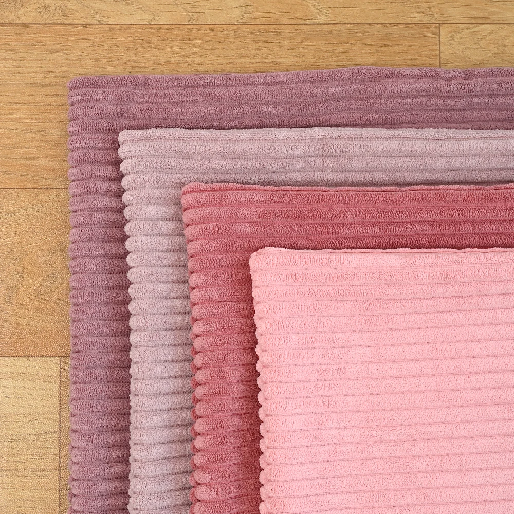 BUYNOW 1PC 4PCs/set Pink Corduroy Decor Couch Throw Pillow Covers Striped Cushion Cases Soft Boho Square Pillow Covers Home Sofa - Image 5