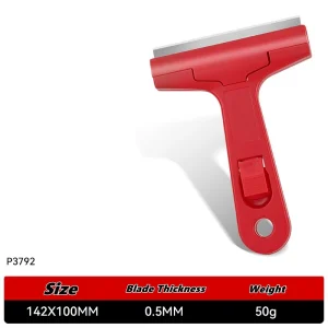 Portable Aluminum Alloy Cleaning Shovel Knife Wallpaper Paint Tiles Flooring Scraper Remover With SK-5 Blade Home Cleaning Tools