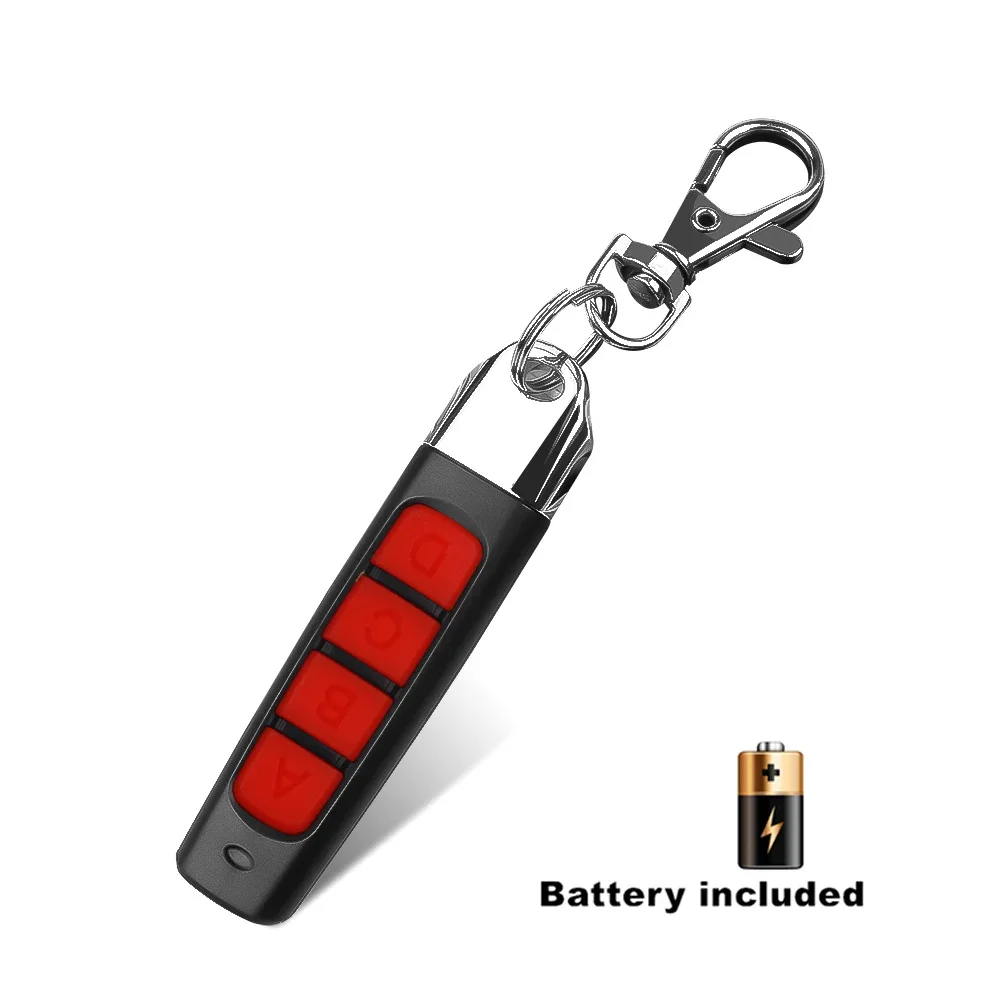 433MHz Copy Remote Control RF 4 Channe Transmitter KeyChain Garage Door Electric Gate Opener Duplicator Cloning Code Controller - الصورة 9
