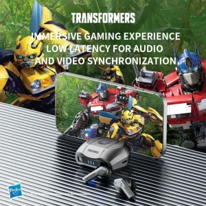 Transformers TF-T06 Bluetooth 5.3 Headset Dual Mode Noise Reduction Earphone for Video Game HIFI Earbuds Stable Connection