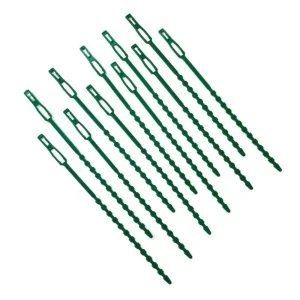 50pcs Adjustable Plastic Plant Cable Ties Reusable for Garden Supplies Tree Climbing Support Plant Vine Tomato Stem Clip ribbon