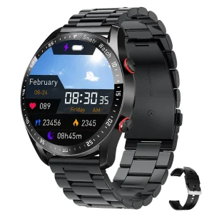 2026 New Outdoor Sports Smart Watch Men BT Call 1.53 inch AMOLED Screen Sports Watch ECG+PPG Health Smartwatch For Android IOS