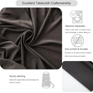 3 Size Elastic Fitted Fabric Rectangle Table Cloth Folding Tables Washable Picnic Camping Indoor & Outdoor Table Slipcover