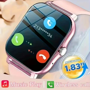 KESHUYOU Bluetooth Voice Call smartwatch for Men Women Voice Assistant Sports and Fitness Android iOS New Hot Sale Watch Gift