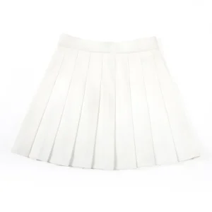 Without Shorts Women Skirts High Waist A-Line Woman Pleated Skirt Summer Fashion Female Mini Harajuku Ladies Short