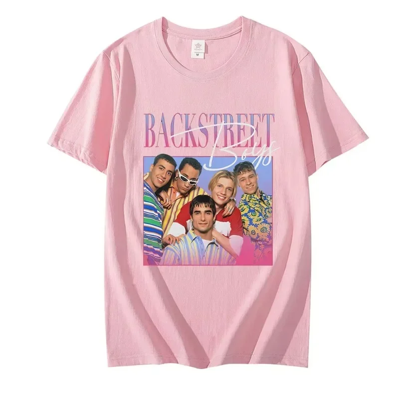 Funny Backstreet Boys T-Shirt Unisex 90s Vintage Tee Shirt Boy Band Mens Womens Throwback Homage T-Shirts Hip Hop Streetwear - Image 2