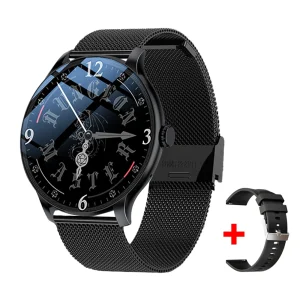 LAXASFIT 2025 New Smart Watch Men's Full Touch Screen Sports Watch Bluetooth Dial and Answer Smart Watch Women's Holiday Gift