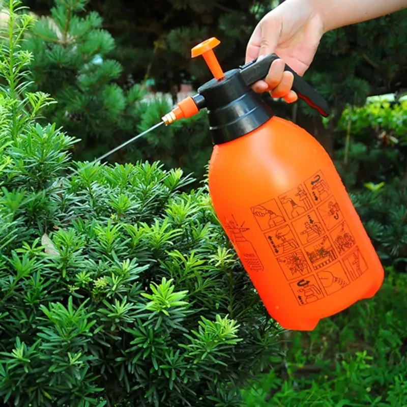 2L/3L Pumped Pressure Sprayer Air Compression Pump Manual Pressure Sprayer Garden Watering Irrigation Disinfection Spray Bottle - الصورة 4