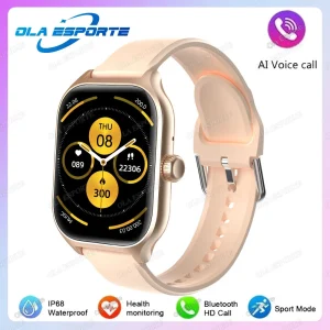 2025 New Smart Watch Women Men Android IOS Phone Bluetooth Call Blood Oxygen Blood Pressure Monitor smartwatch For Android IOS