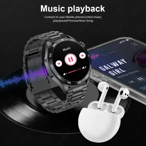 LIGE ECG Smart Watch Men 2024 Smartwatch Bluetooth Call Heart Monitor Band 1.50 HD Screen Sports Men’s Watches For Android ios