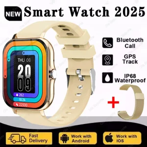 New Bluetooth Smart Watch Men Women Message Answer Call Sleep Monitoring Sports Pedometer Information Alerts Smartwatch 2025