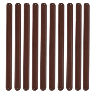 10pcs Draw Rail Plastic Drawer Slides 180/235/298mm Draw Runners Replacement Wardrobe Guide Rail Furniture Hardware